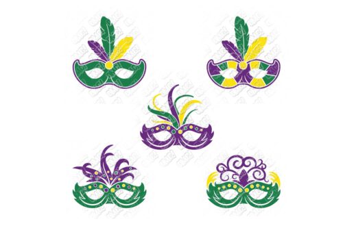 Mardi Gras Mask SVG