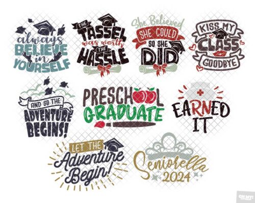 graduation svg vol 2