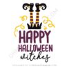 Happy Halloween Witches SVG Free
