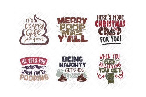 Christmas Toilet Paper SVG