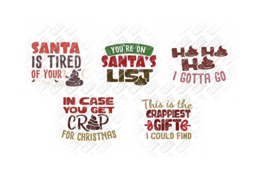 Christmas Toilet Paper SVG