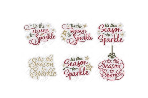 Tis The Season To Sparkle SVG
