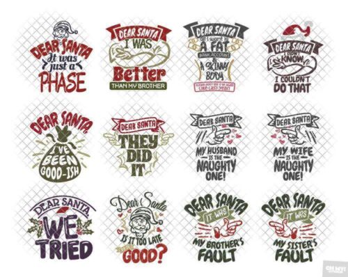 Dear Santa SVG