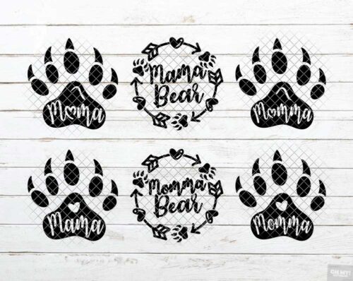 mama bear svg
