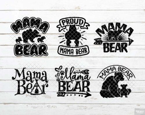 mama bear svg