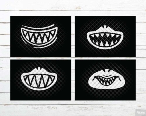 shark mouth svg