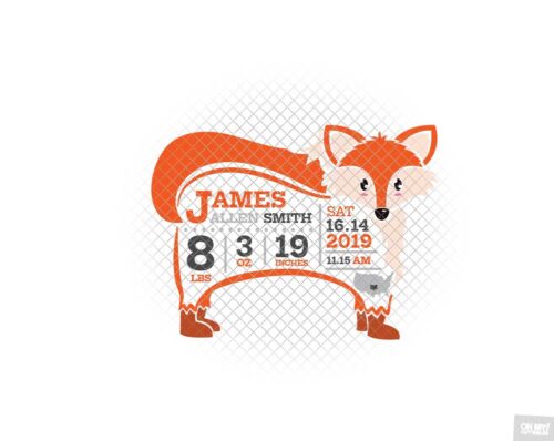 fox birth stats svg