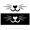 free cat whiskers svg