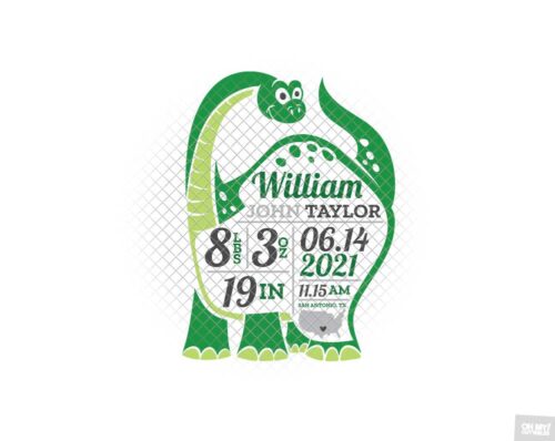 dinosaur birth stats svg