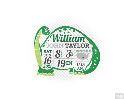 dinosaur birth stats svg