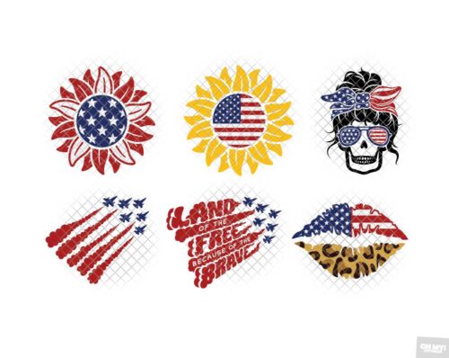 american flag svg bundle