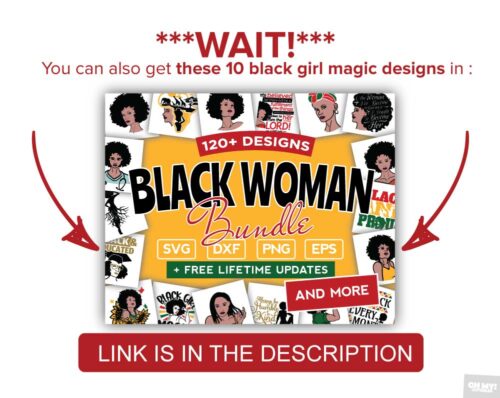 black girl magic svg