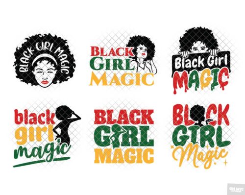 black girl magic svg