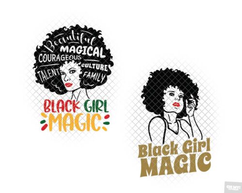 black girl magic svg
