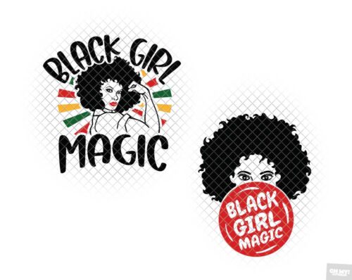 black girl magic svg