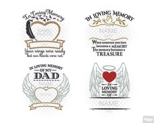 in loving memory svg